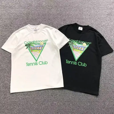 ¥85 CASABLANCA T-SHIRT 1107081132(im 170cm 60kg i wear size M in the phot)