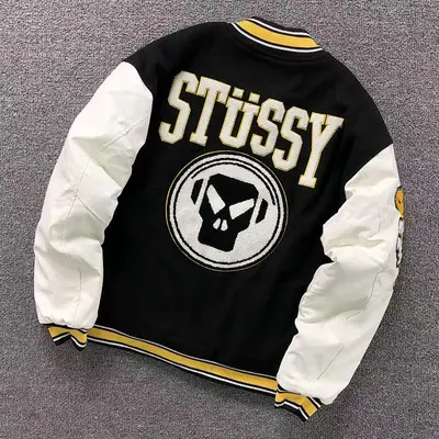 ¥258 STUSSY JACKET 4107080977(im 170cm 60kg i wear size S in the phot)