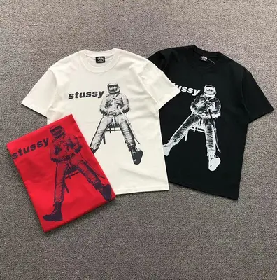 ￥85 STUSSY T-SHIRT 3107091502（im 170cm 60kg i wear size M in the phot）