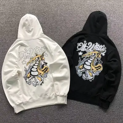 ￥158 OFF-WHITE HOODIE 3107101417（im 170cm 60kg i wear size S in the phot）