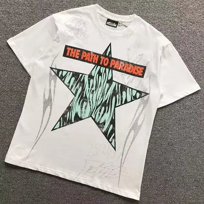 ￥78 HELLSTAR T-SHIRT 57115991（im 170cm 55kg i wear size S in the phot）