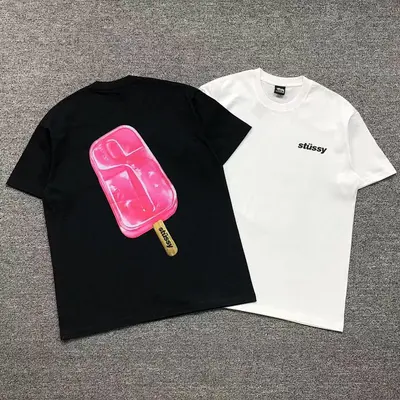￥78 STUSSY T-SHIRT 571228123（im 170cm 60kg i wear size M in the phot）