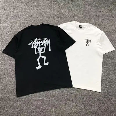 ￥78 STUSSY T-SHIRT 571226123（im 170cm 60kg i wear size L in the phot）