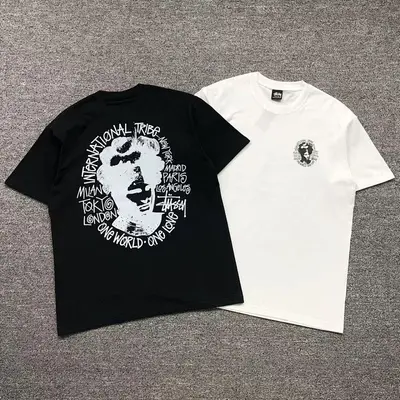 ￥78 STUSSY T-SHIRT 571224123（im 170cm 60kg i wear size S in the phot）