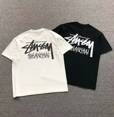 ¥78 STUSSY T-SHIRT 571213123(im 170cm 60kg i wear size S in the phot)