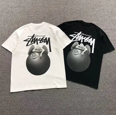 ¥78 STUSSY T-SHIRT 571211123(im 170cm 60kg i wear size S in the phot)