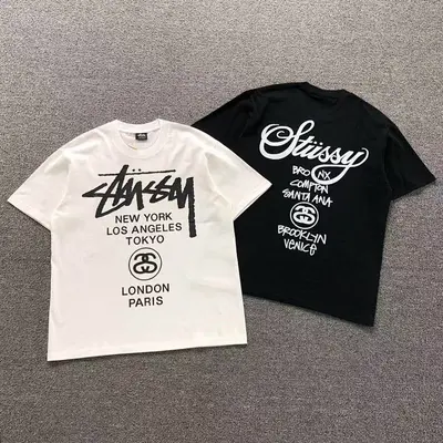 ¥78 STUSSY T-SHIRT 571207123(im 170cm 60kg i wear size S in the phot)