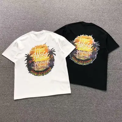 ¥78 STUSSY T-SHIRT 571205123(im 170cm 60kg i wear size M in the phot)