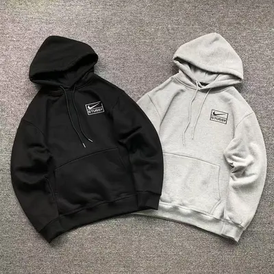 ¥115 STUSSY N⭐K⭐ HOODIE 57151582(im 170cm 60kg i wear size S in the phot)