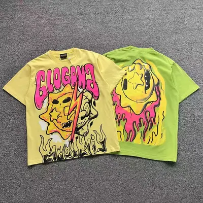 ¥115 FASHION T-SHIRT 3107150972(im 170cm 60kg i wear size M in the phot)