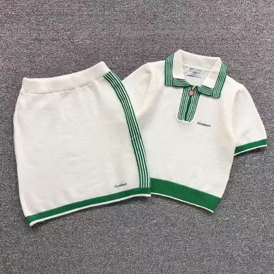 ¥368 CASABLANCA SWEATER SHORT SKIRT FEMAIE STYIE 571502127