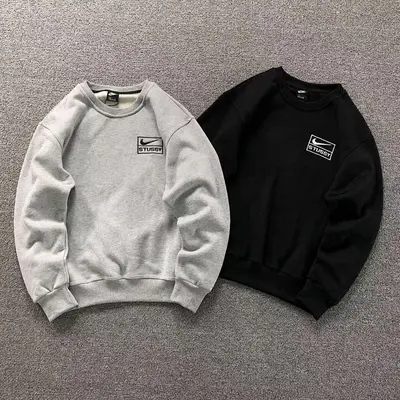 ¥98 STUSSY N⭐K⭐ HOODIE 57160782(im 170cm 60kg i wear size S in the phot)