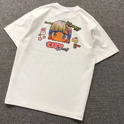 ¥115 J⭐⭐L⭐IN T-SHIRT 3107162402(im 170cm 60kg i wear size L in the phot)