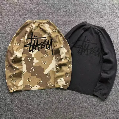 ¥175 STUSSY LONG SLEEVED 2171843001(im 170cm 60kg i wear size L in the phot)