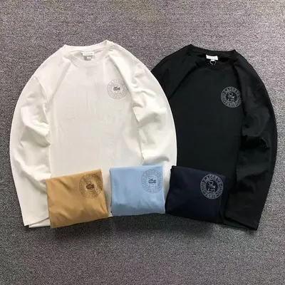 ￥128 LACOSTE LONG SLEEVED 217221001（im 170cm 60kg i wear size 2XL in the phot）