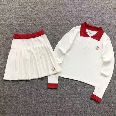 ￥288 CASABLANCA SHORT SKIRT SWEATER FEMAIE STYIE 572310127
