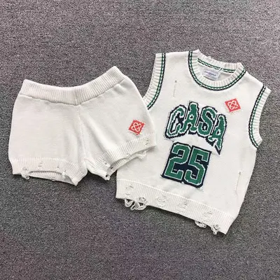 ￥368 CASABLANCA VEST SHORTS FEMAIE STYIE 572303127