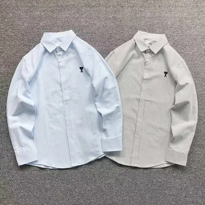 ￥125 AMI SHIRT 3107240421（im 170cm 60kg i wear size M in the phot）