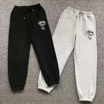 ¥115 STUSSY N⭐K⭐ TROUSERS 57240382(im 170cm 60kg i wear size S in the phot)