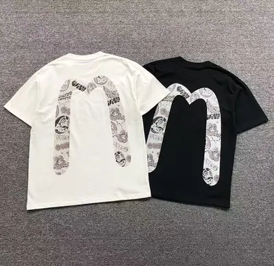 ¥88 EVISU T-SHIRT 572529134(im 170cm 60kg i wear size M in the phot)