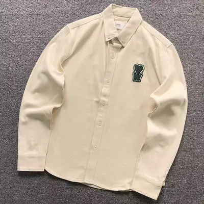 ¥168 AMI SHIRT 4107250377(im 170cm 60kg i wear size M in the phot)