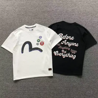 ¥88 EVISU T-SHIRT 572541134(im 170cm 60kg i wear size S in the phot)