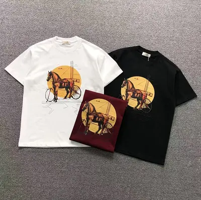 ¥108 H⭐R⭐⭐S T-SHIRT 41072601133(im 170cm 60kg i wear size S in the phot)