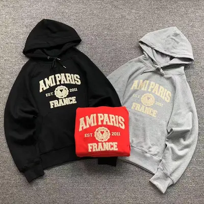 ¥118 AMI HOODIE 57281988(im 170cm 60kg i wear size M in the phot)