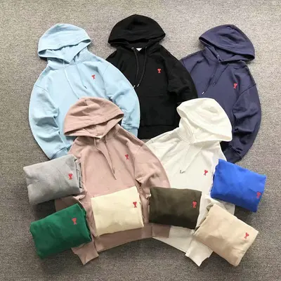 ¥118 AMI HOODIE 57281888(im 170cm 60kg i wear size M in the phot)