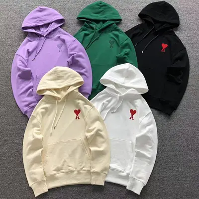 ¥118 AMI HOODIE 57281588(im 170cm 60kg i wear size L in the phot)