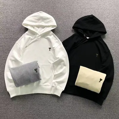 ￥118 AMI HOODIE 57280188（im 170cm 60kg i wear size M in the phot）