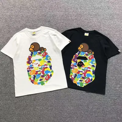 ￥85 BAPE T-SHIRT 4107301298（im 170cm 60kg i wear size S in the phot）