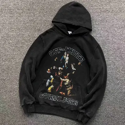 ￥195 OFF-WHITE HOODIE 57311319（im 170cm 60kg i wear size S in the phot）