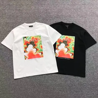 ￥85 PURPLE T-SHIRT 1108012874（im 170cm 60kg i wear size S in the phot）