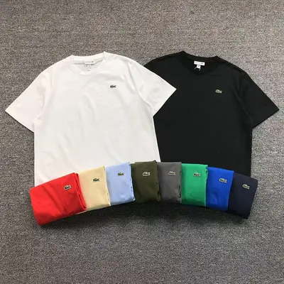 ￥85 LACOSTE T-SHIRT 218010501（im 170cm 60kg i wear size XL in the phot）