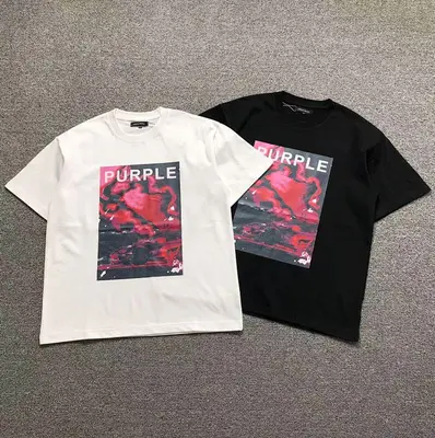 ￥85 PURPLE T-SHIRT 1108012074（im 170cm 60kg i wear size S in the phot）