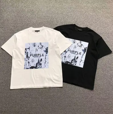 ￥85 PURPLE T-SHIRT 1108011974（im 170cm 60kg i wear size S in the phot）