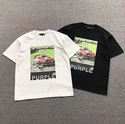 ￥85 PURPLE T-SHIRT 1108011574（im 170cm 60kg i wear size S in the phot）