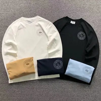 ￥98 LACOSTE LONG SLEEVED 1108020830（im 170cm 60kg i wear size M in the phot）