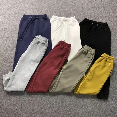 ¥115 AMI TROUSERS 580405134(im 170cm 60kg i wear size S in the phot)