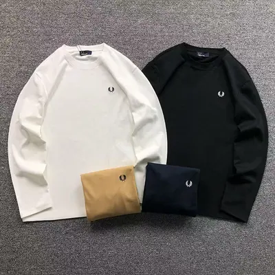 ¥95 FRED PERRY LONG SLEEVED 3108072403(im 170cm 60kg i wear size L in the phot)