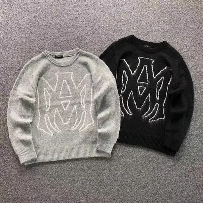 ¥158 AMIRI SWEATER 11080638140(im 170cm 60kg i wear size M in the phot)