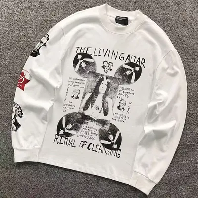 ￥88 ENFANTS RICHES DEPRIMES LONG SLEEVED 580719117（im 170cm 60kg i wear size S in the phot）