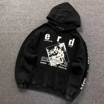 ￥135 ENFANTS RICHES DEPRIMES HOODIE 580712117（im 170cm 60kg i wear size S in the phot）
