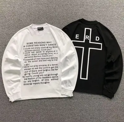 ¥88 ENFANTS RICHES DEPRIMES LONG SLEEVED 580831117(im 170cm 60kg i wear size S in the phot)
