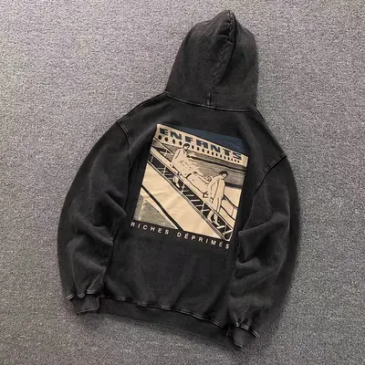 ¥135 ENFANTS RICHES DEPRIMES HOODIE 580828117(im 170cm 60kg i wear size S in the phot)