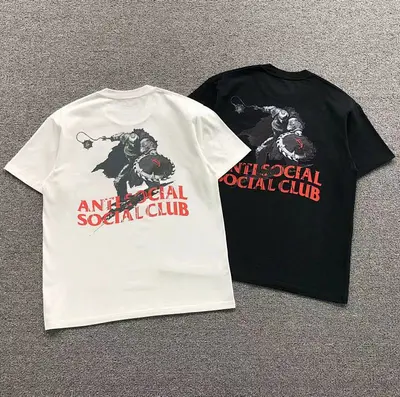 ¥85 ANTI SOCIAL SOCIAL CLUB T-SHIRT 3108080902(im 170cm 60kg i wear size M in the phot)
