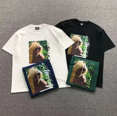 ¥78 STUSSY T-SHIRT 3108080402(im 170cm 60kg i wear size XL in the phot)