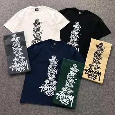 ¥78 STUSSY T-SHIRT 3108080702(im 170cm 60kg i wear size XL in the phot)