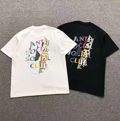 ¥85 ANTI SOCIAL SOCIAL CLUB T-SHIRT 3108080802(im 170cm 60kg i wear size M in the phot)